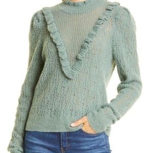 Veronica Beard Sorina Alpaca Blend Sweater